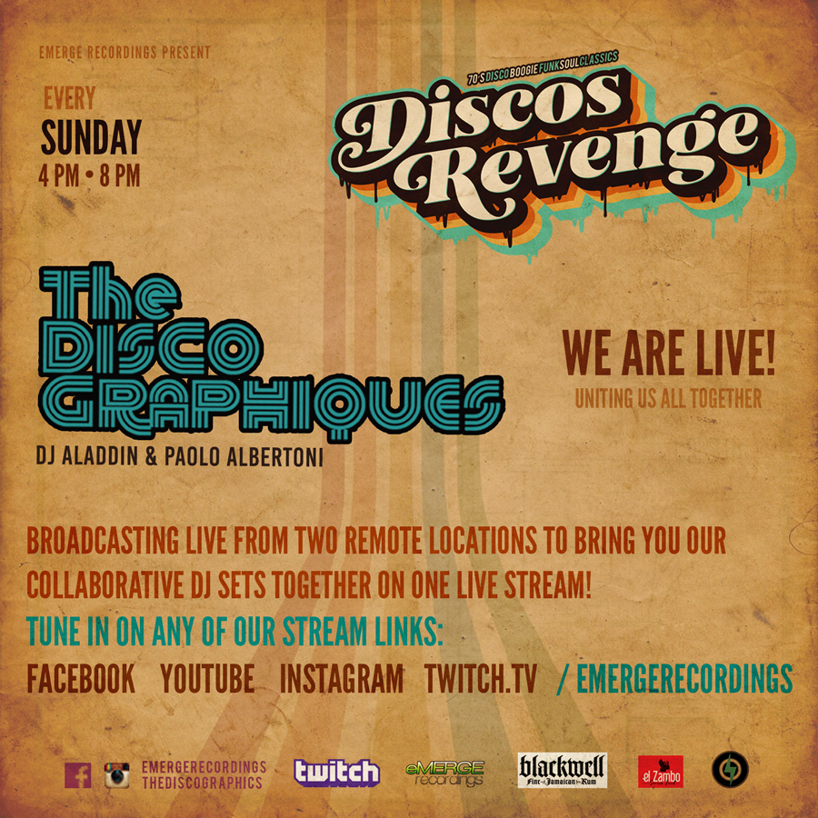 Discos Revenge Miami – Live Broadcast Sundays