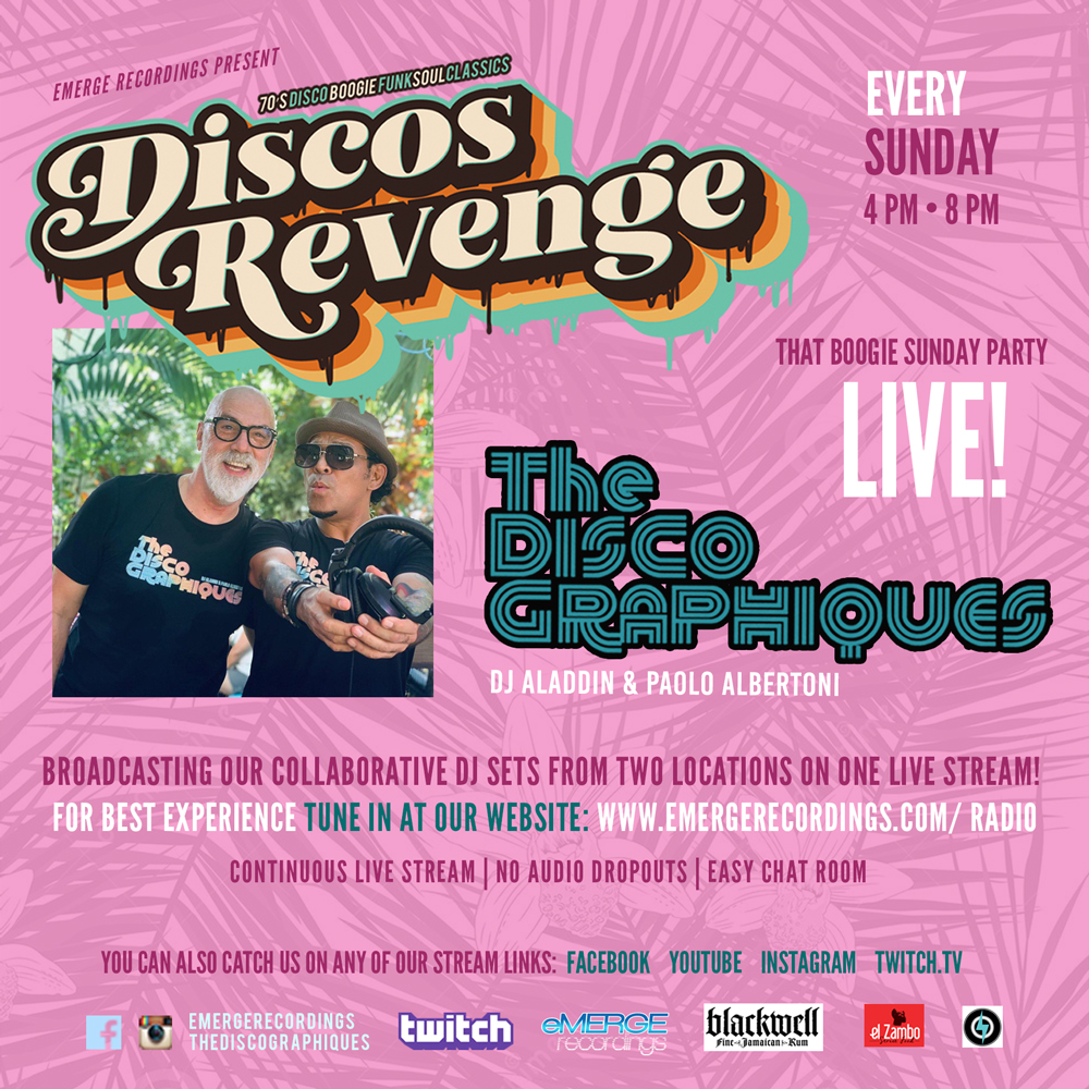 Discos Revenge Miami – Live Broadcast 5-10-20